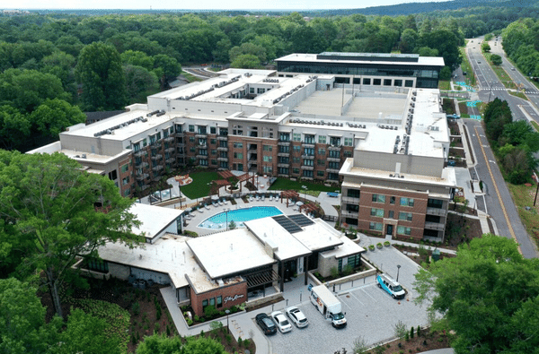 Link Apartments℠ Linden aerial
