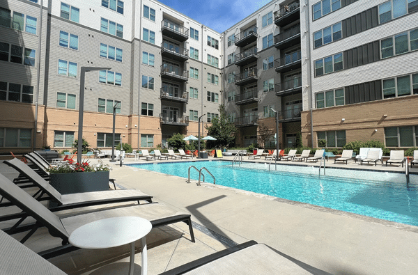 pool at Link Apartments Innovation Quarter