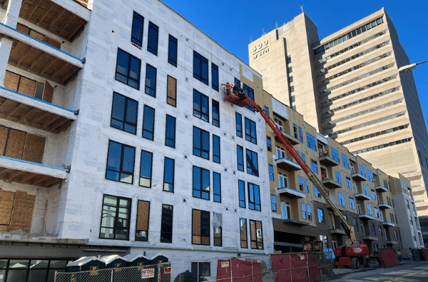 Link Apartments℠ 4th Street construction