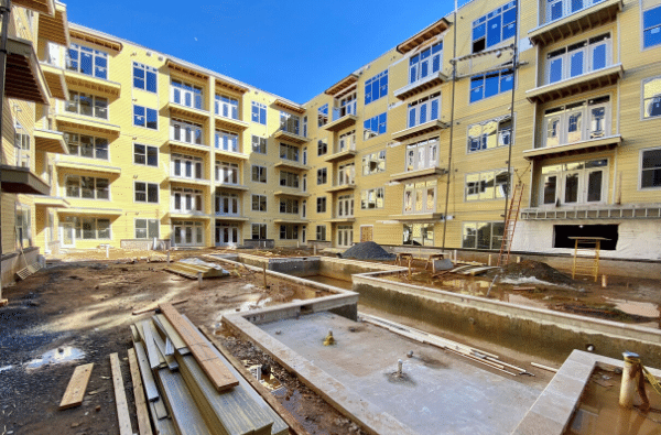 Link Apartments℠ Montford Phase 2 construction