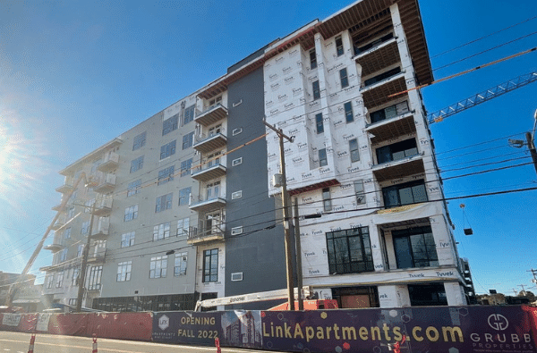 Link Apartments℠ Mint Street construction